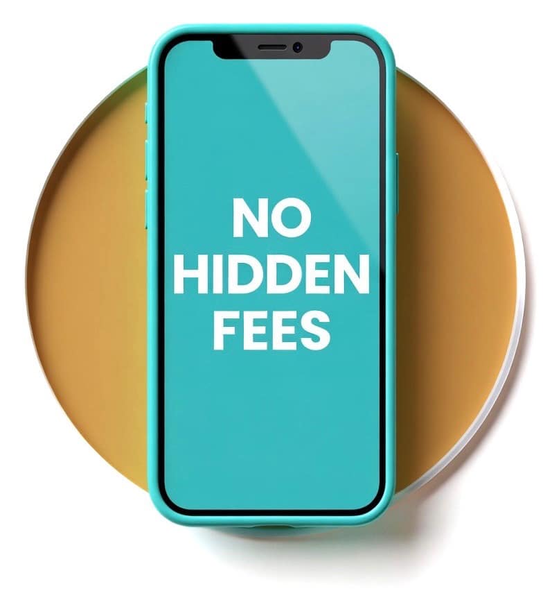 no hidden fees