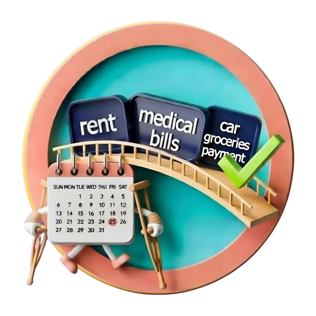 Pre-settlement funding for financial relief