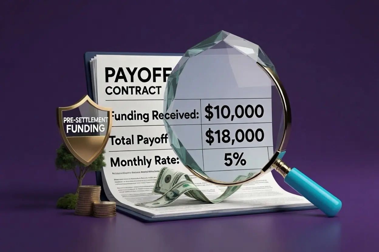 Hidden fees in pre-settlement funding